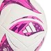 Adidas Unisex-Adult MLS Club Soccer Ball, White/Purple Burst/Glory Purple, 4