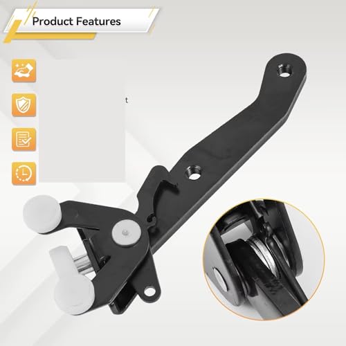 Repuesto de brazo guía de montaje y rodillo inferior derecho puerta corrediza para VW T5 7