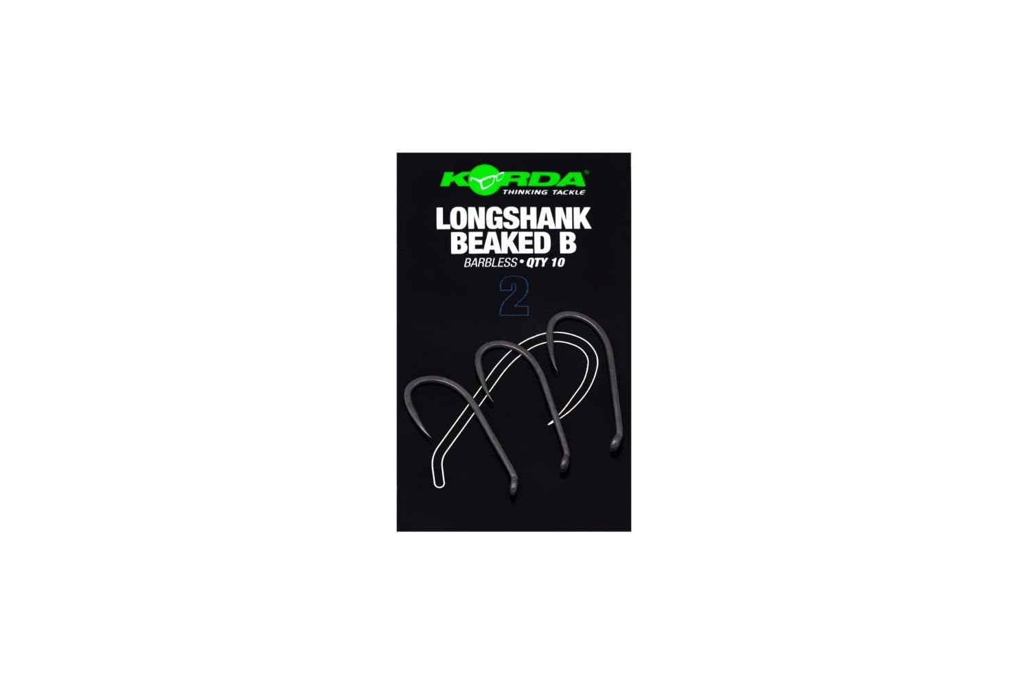 Korda Longshank Beaked Hooks Barbless : 2