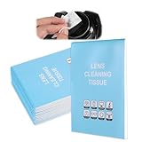 JIYIN 700 Sheets Lens Cleaning Tissue Paper, Lens Cleanr Papers Tissue for Microscope Len, Camera Len, Glasses, Computer Screens, Electronic Screens, Precision Optics 14 Booklets