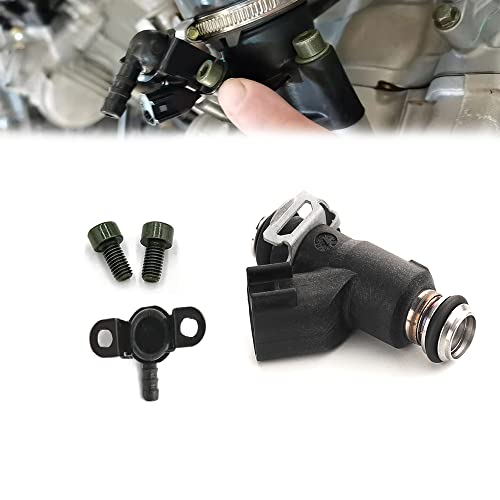 Chikia Hisun Fuel Injector with Mount 500 450 550 UTV ATV Massimo