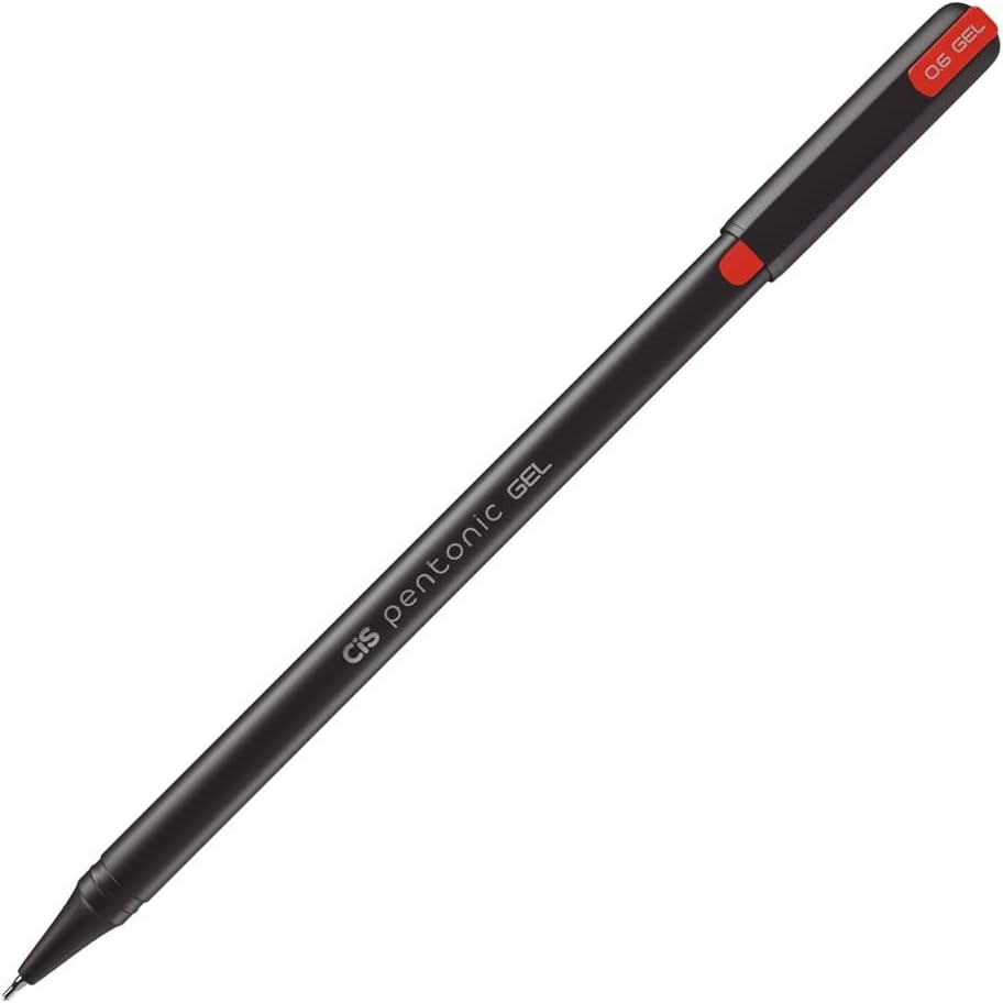 Caneta Gel Pentonic, Estojo com 12 cores sortidas