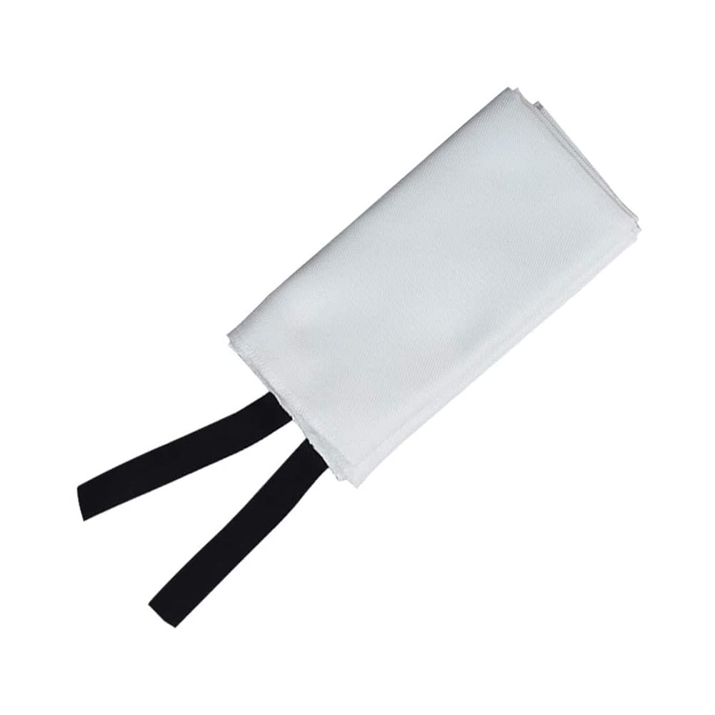 Namvo Manta ignífuga, Manta de Seguridad ignífuga de supresión de 1,5 m * 1,5 m para Cocina casera de 1,0 mm de Espesor
