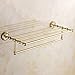 Miedziana półka łazienkowa Wisząca ścienna złota sztabka Materiały łazienkowe Półki magazynowe