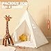 Kids Teepee Tent for Kids, Kid Play Tents for Girls & Boys, Gifts Playhouse for Indoor Outdoor Games, Toddler Toys House for Baby (Tee Pee for Child)