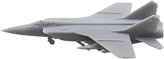 5PCS 1/2000-1/350 Scale DIY Model Aircraft Mig-31 Interceptor Airplane Resin Military Model for DIY Hobby Military Collection(1/400 (56mm))