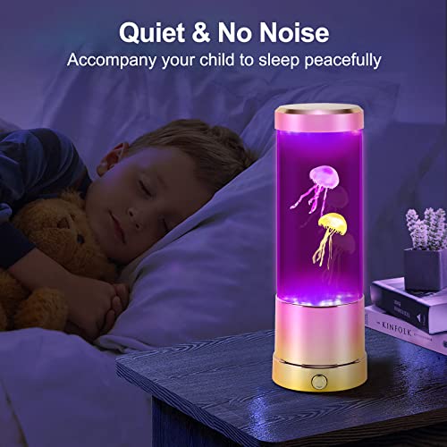 Lava Lamp,Multi Color Changing Jellyfish Aquarium Tank Lamps,Usb/Battery Powered Night Light For Kids, Bedroom Home Office Room Desk Decor,Birthday Christmas Gifts For Adults Kids Teens #TOP5