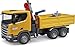 Bruder 03551 Scania Super 560R Construction Site Truck with Crane & 2 Pallets - 1:16 Vehicles, Construction Vehicle, Crane Truck, Toy from 4 Years