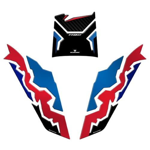 Éviter les rayures de réservoir sur Africa Twin 1100 avec ce kit autocollant 3D résinés