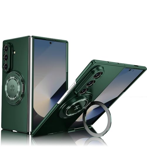 Protection Samsung Galaxy Z Fold 3 silicone vert rigide aimanté