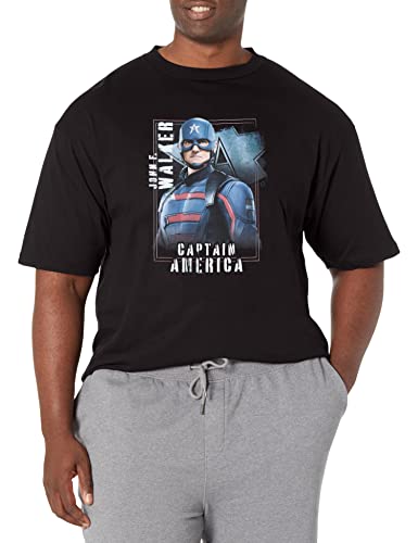 Marvel Walker Hero T-Shirt Homme anti froissement en coton doux