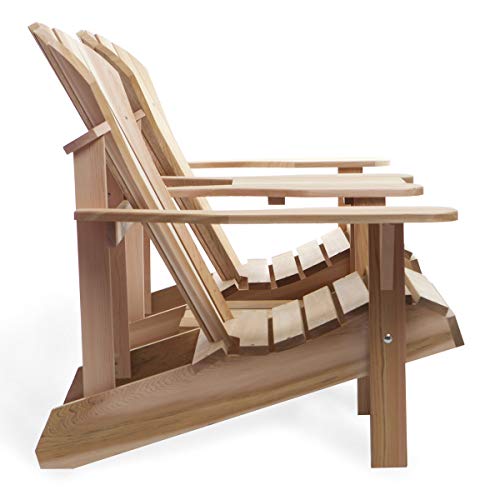 All Things Cedar Tt36 Adirondack Outdoor Side By Side Tete-A-Tete #TOP4