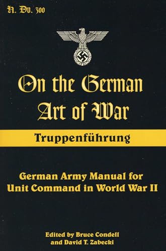 On the German Art of War On the German Art of War
