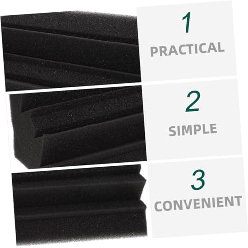 BESTonZON 10 piezas paneles acústicos para insonorización y tratamiento acústico para estudio en casa, grabación y teatro miniatura 7