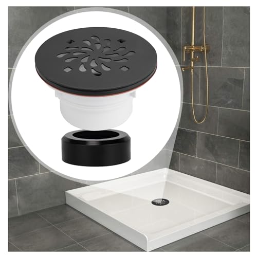 Uni-Green 4-1/4 inch Round Shower Base Drain - Solvent Weld 1.5 or 2 Inch Pipe for Shower...