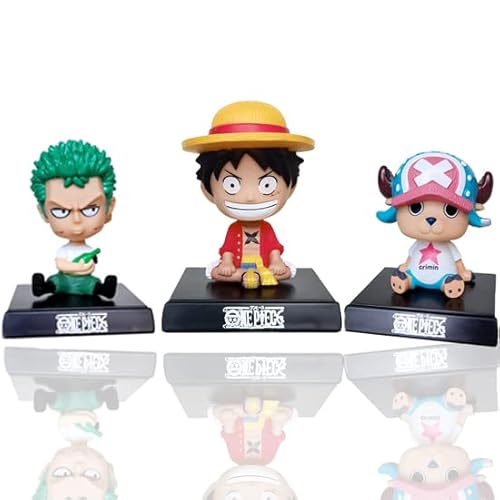 Iwuqer Anime Figure Shaking Head Car Decoration Anime Gift Phone Bracket Room Desktop Collectibles Anime Gift For Man Kids Pvc 4.7Inch/12Cm #TOP5