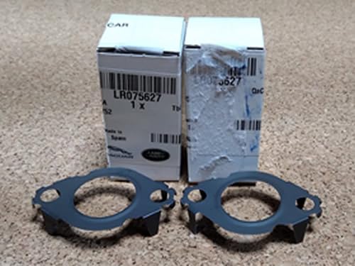 Genuine EGR Gasket Set of 2 Compatible with Land Rover Range Rover 13-21 LR4 Range Rover Sport 14-22 Discovery Range Rover VELAR 3.0L Diesel LR075627
