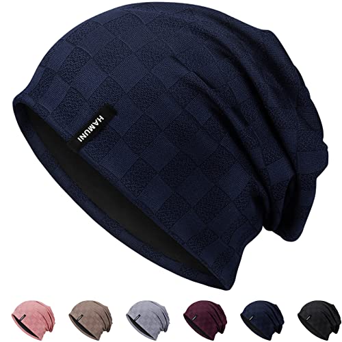 HAMMABURG Long Beanie Wendemütze Unisex - Oversize Strickmütze Für Alle Jahreszeiten