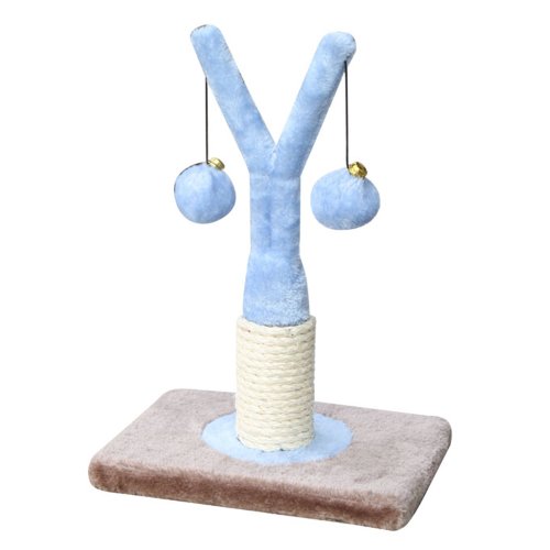 Penn Plax Y-Shaped Sisal Scratching Post With Toys #TOP11