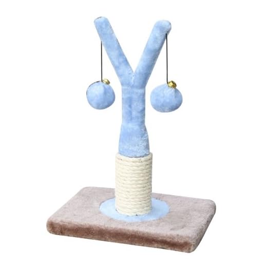 Penn-Plax Penn Plax Y-Shaped Sisal Scratching Post with Toys