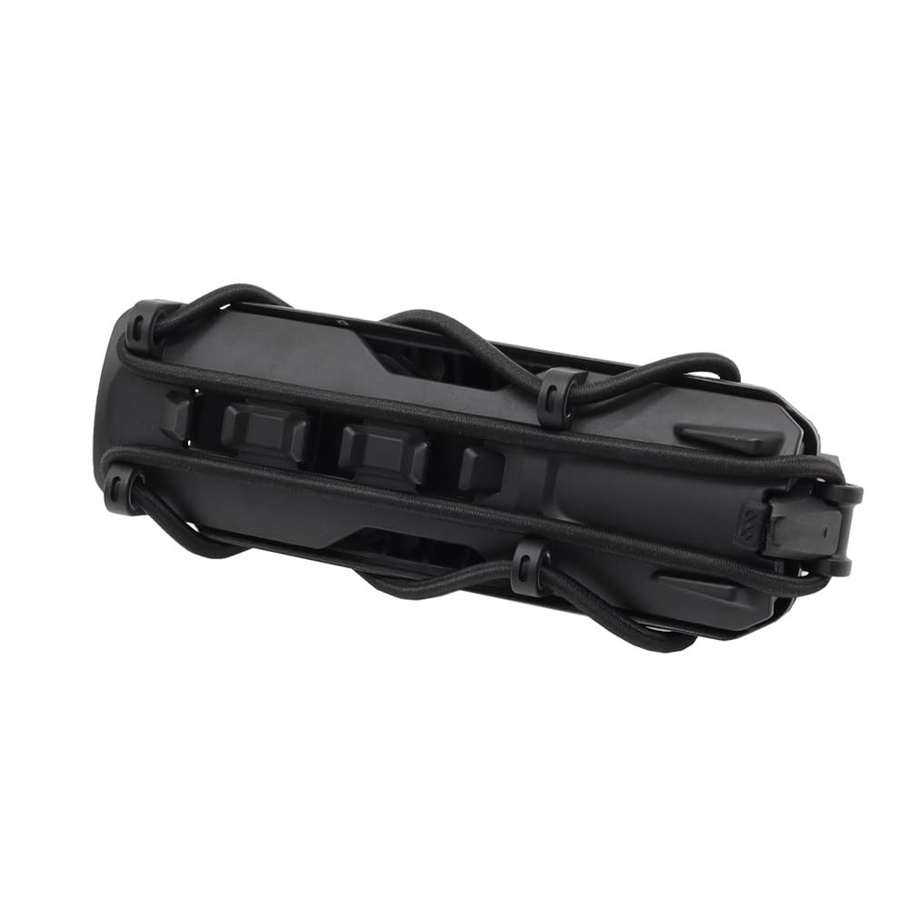 Shkalacar Soporte para Botella de Moto, Soporte para Botella, Protector de Parachoques Ajustable y de Liberación Rápida, Soporte para Bebidas en Maletero Trasero