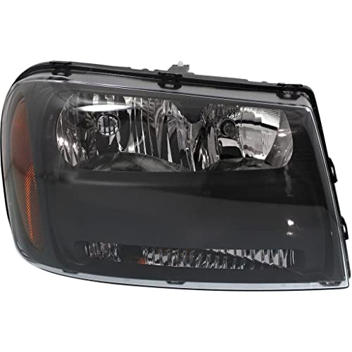 CarLights360 For Chevy Trailblazer 2006-2009 Headlight Assembly06-2007 LT. 2008 2009 L Model Passenger Side DOT Certified GM2503304 | 25970908, 15930640, 15866068, 10390866