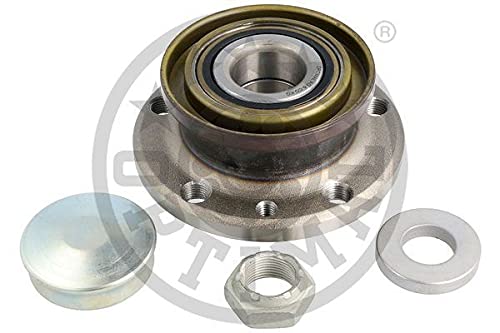 OPTIMAL Juego de cojinete de rueda 802612 Eje trasero 30mm Diámetro exterior: 117mm con anillo sensor magnético incorporado Compatible con ALFA ROMEO 147 937 156 932 GT 937 156 Sportwagon 932