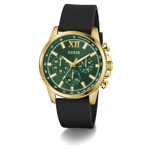 Image of GUESS Walker Analog Watch for Men with Round Dial & Water Resistant Man's Wrist Watches