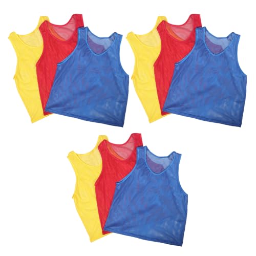 Chalecos de alta visibilidad para partidos de fútbol y entrenamiento de baloncesto