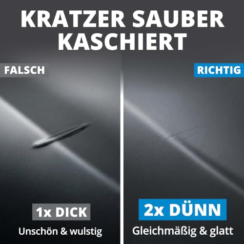 LICARGO Lackstift Anthrazit Grau Matt RAL 7016 – Präziser Pinsel für kleine Kratzer & Steinschläge – Hohe Deckkraft, schnelle Trocknung… – Ansicht 6