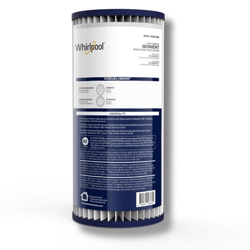 Whirlpool WHKF-WHPLBB 20 Micron Whole House Sediment Filter