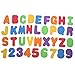 Walgreen® 36 bunte Badespielzeuge aus Schaumstoff mit Buchstaben und Zahlen von Baby schwimmend, wasserdicht, für das Badezimmer, Lernspielzeug, fördert das Lesen und Zählen