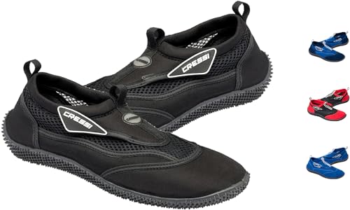 CRESSI Reef Zapatillas Chanclas, Unisex Adulto, Negro, 40