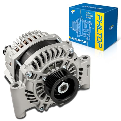 PHILTOP Alternator Compatible with 2009-2012 Escape, 2010-2012 Fusion, 2009-2011 Mariner; Tribute, 2010-2011 Milan Replacement 11411N