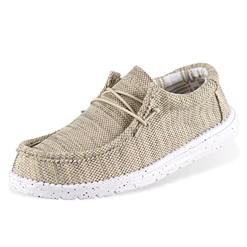 ASITVO Men's Wide Loafers & Slip-ons|Big Size Casual Slip on Walking Shoes|Width Toe Box