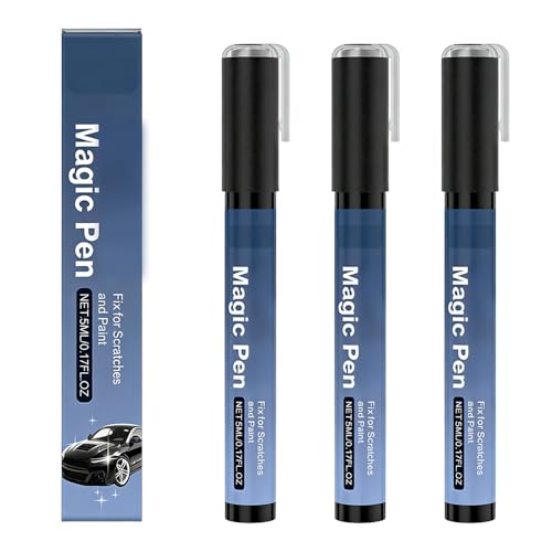 Image of Magic Car Scratch Remover Pen, 2026 New Car Paint Repair Pen Automotive Scratch Pen for Drivers, Weatherproof Touch Up Paint Pen for Garage Roadside (3)