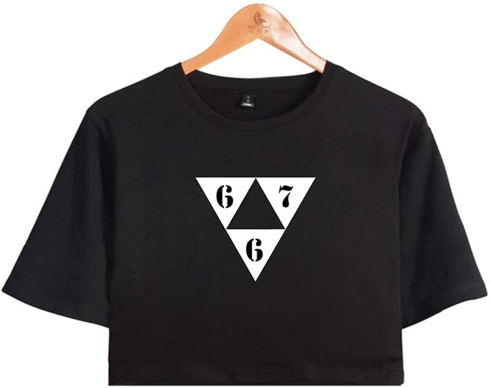 CQXSKWZ Freeze Corleone 667 Crop Top Tshirt unisexe Harajuku Tops Amazon.fr Vêtements