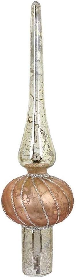 Bethany Lowe Vintage Style Pink Finial Tree Topper