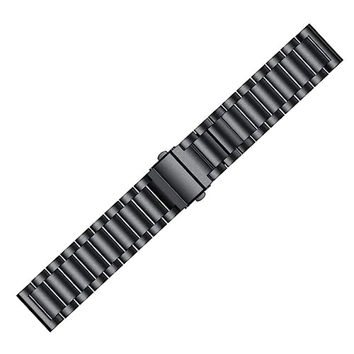 Bracelets de montre anti-irritation UKCOCO en métal résistant pour dames et hommes