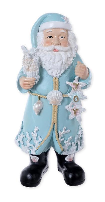 Weihnachtsbaum-Anhänger 'Christmas Is Better At The Beach' – Weihnachtsmann In Hängematte, 10,2 Cm