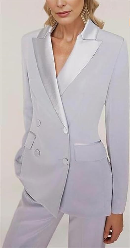 Womens Suiting 2 Piece Outfits for Women Dressy Blazer Vest and Pants Wedding Party Graduation