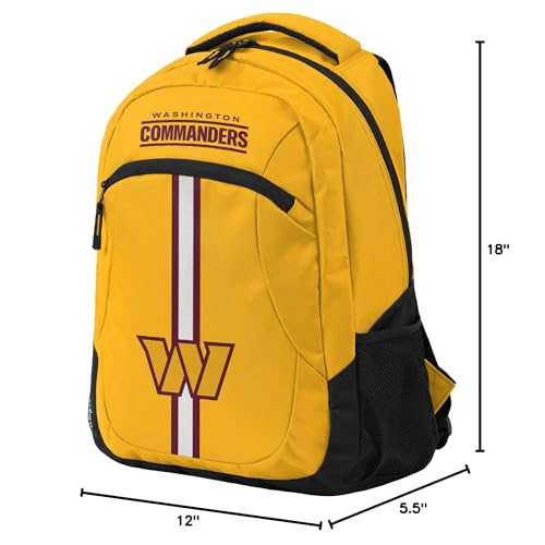 Image of FOCO Washington Commanders NFL Action Backpack