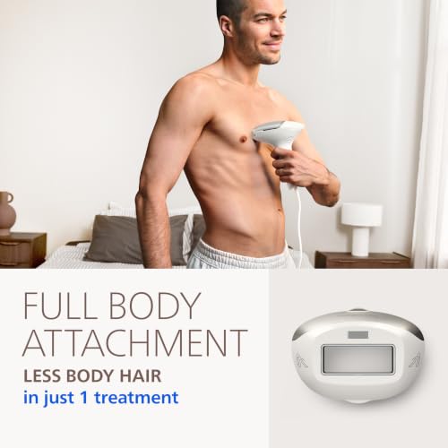 Image of Philips Lumea 7000 Series IPL Hair Removal Device - Alternative to Laser Hair Removal, SenseIQ Technology and Lumea App, 1 Attachment for Body for Women & Men, BRI931 /03