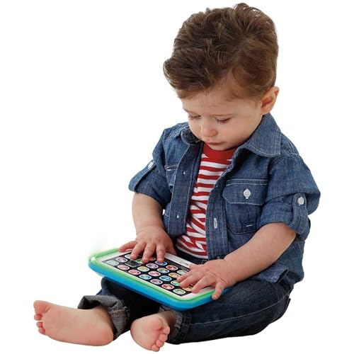 Fisher Price Jouet Ma Tablette Éveil Progressif Rires et Éveil avec musique et lumières pour enfants à partir de Version: UK Anglais CDG33 - vue 4