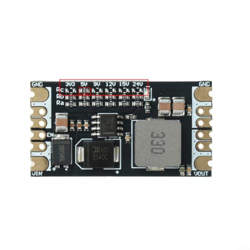 Image of Upluxmira TPS5450 DC-DC Step Down Converter Module 5.5-36V to 5V 12V 24V 5A Low Ripple High Efficiency for LCD Charger Industrial Automation(5V)