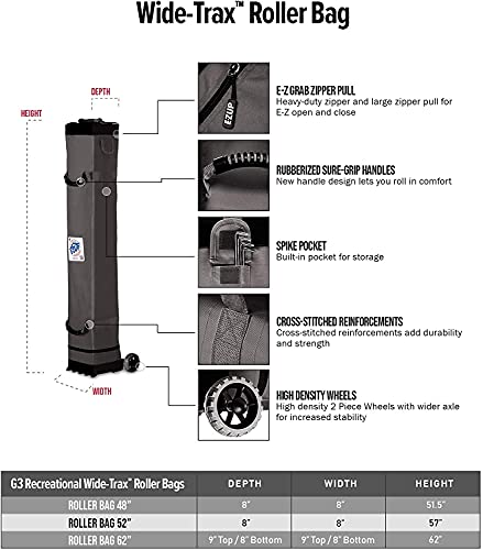 E-Z UP(イージーアップ) DM3LA10SP ドーム スプラッシュブルー 2.9m×2.9m 天幕着脱不要 ワンタッチ タープテント アウトドア 組立て簡単 イベント 運動会 バーベキュー キャンプ UVカット スチールフレーム 5段階調節 風抜けベンチレーション ローラーキャリーバッグ付き スプラッシュブルー 8枚目