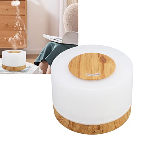 Difusor de óleo essencial ultra silencioso 7 cores LED umidificador de mesa interno 100-240V Plugue