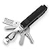 Keyport Pivot Essential Bundle: Key Organizer & Modular EDC Keychain Multitool + Mini-Flashlight Module + MOCA 10-In-1 Key Tool (Black)