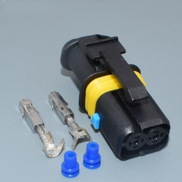 1.5mm 2pin Connector 18385000002 Female Electrical car Connector Sealed Automotive Plug 18385.000.002 - (Color Name: 5sets)