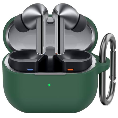 AhaStyle �V���R���P�[�X Samsung Galaxy Buds3 FE (2025)/Buds3/Buds3 Pro (2024) �Ή� �ϏՌ� �t���v���e�N�V���� �X�L���P�[�X�J�o�[Samsung Galaxy Buds3�V���[�Y�݊� ���C����